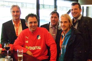 v.l.: Peter Schreiner, Marcel Lucassen, Piet v.d. Kerkhof, Marco Knoop, Sven Hübscher